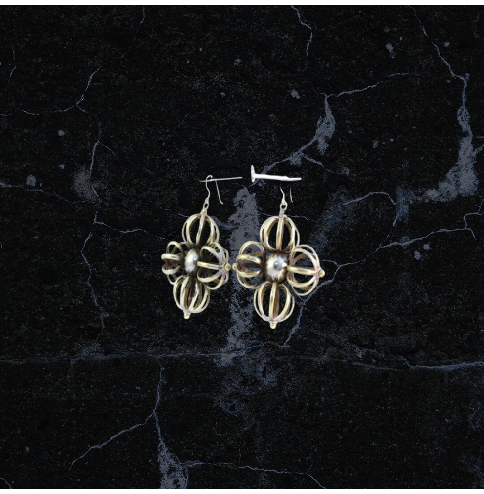 Boucle d'oreille en argent