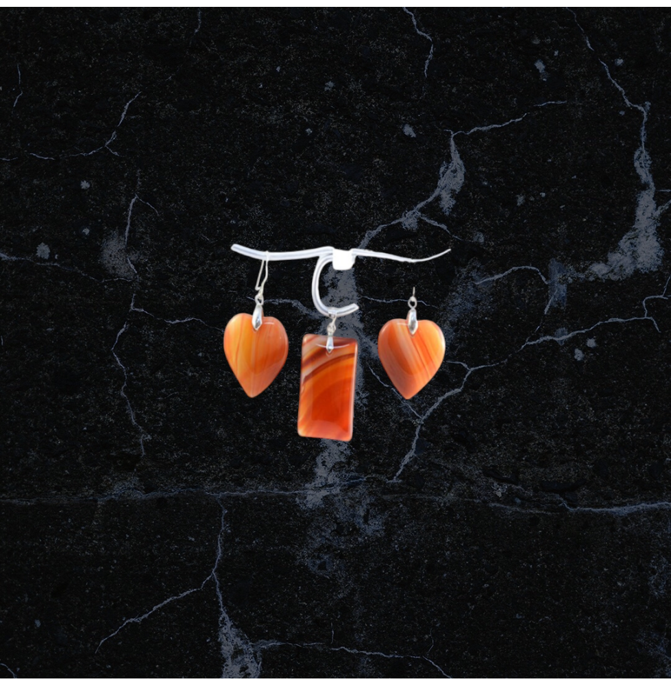 Boucle d'oreille en argent