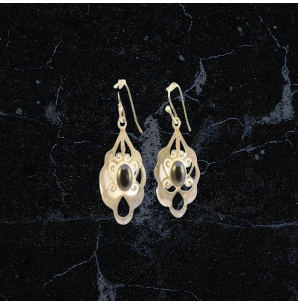 Boucle d'oreille en argent