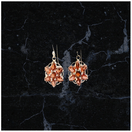 Boucle d'oreille en argent