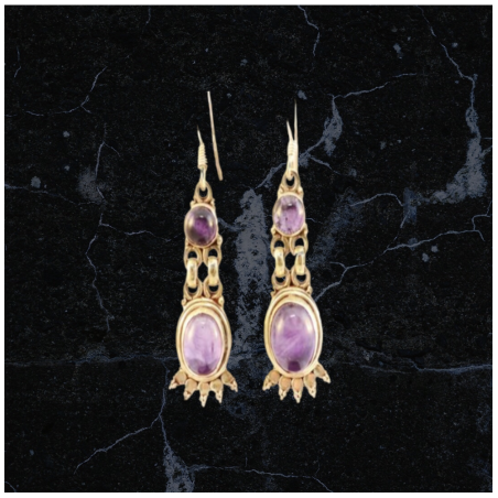 Boucle d'oreille en argent